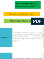 Consolidation Des Comptes 2024