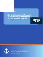 Israel Yigezu - The Challenges and Prospects of Potable Water Mangement at Edja Woreda- Ethiopia-Anchor Academic Publishing (2013)