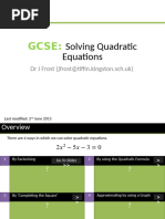 GCSEYr9-SolvingQuadratics