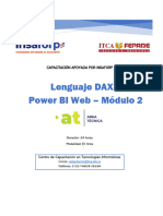 MANUAL DE LENGUAJE DAX Y POWER BI WEB - MODULO 2