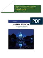 Complete Answer Guide for Test Bank for Public Finance: A Contemporary Application of Theory to Policy, 10 Edition : David N Hyman