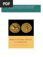 Instant download King Governance and Law in Ancient India Kautilya s Arthasastra Patrick Olivelle pdf all chapter