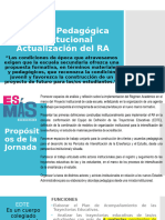 Jornada Pedagógica Institucional Actualización del RA Diciembre 2024 (1)