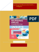 Saunders Nursing Drug Handbook 2023 Keith J. Hodgson 2024 scribd download