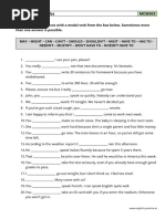 modal verb - MS