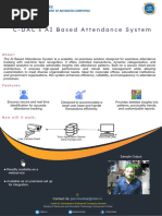 AI Based Attendance System