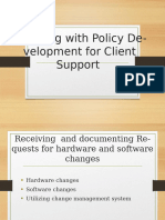 Assist and Policy Dev`TOne