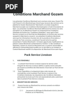 Conditions contrat Marchand Gozem