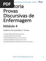 Discursivas MÃ³dulo 4 - Caderno de QuestÃµes