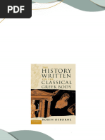 Download Complete The History Written on the Classical Greek Body Robin Osborne PDF for All Chapters