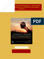 Download Advanced Organic Waste Management: Sustainable Practices and Approaches Chaudhery Mustansar Hussain ebook All Chapters PDF