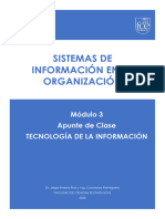 Modulo 3 - Sistemas de Información en La Organización