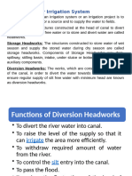 Diversion Headworks