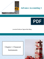 [SLIDE] Chapter 1 Advance Accounting Financial Instrument