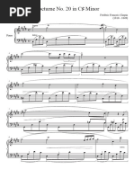 NOCTURNO DO# Menor Adaptado - Score