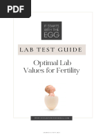 It Starts with the Egg Fertility Lab Test Guide