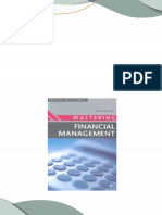 Instant Download Mastering Financial Management John Whiteley PDF All Chapters