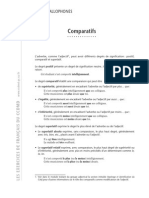 Comparatifs Théorie Exercices