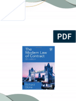 Complete Download The Modern Law of Contract Seventh Edition Richard Stone PDF All Chapters