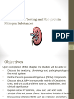 Kidney function tests