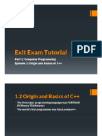 Chapter 2 - Basics of C++