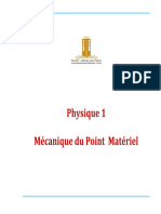 Polycopié de cours - Physique 1