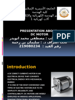 Presentation about Dc motor