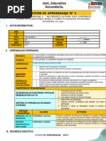 3°4° SES ACT 3-INGLES-U1- SEM 3