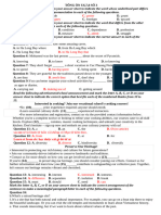 ĐỀ 9 - PRACTICE TEST 3 TỔNG HỢP UNIT 6,7,8 - ( GV )