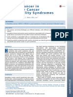 Ovarian Cancer in HEREDITARY CANCER SYNDROME SURGICAL PATH