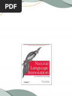 Download Full Natural Language Annotation for Machine Learning A guide to corpus building for applications James Pustejovsky PDF All Chapters