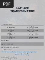 Inverse Laplace & Laplace Transform for Differential Equations