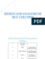 Design and Analysis of RCC Columns