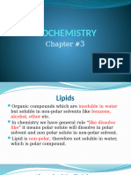 BIOCHEMISTRY chapter #3