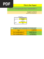 A3 Vertical Earthquake Effect Cal. Excel As per BNBC-2020