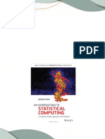 2030Immediate download An Introduction to Statistical Computing A Simulation based Approach 1st Edition Jochen Voss ebooks 2024