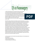 39 MCQ's in Neurosurgery