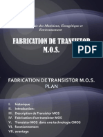 Fabrication de Transistor