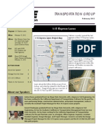 Transportation Group: I-15 Express Lanes