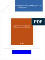 Activist Study 22nd Edition Communist Party Of The Phillippines download pdf