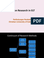 Action Research in Elt