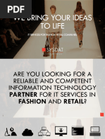 IT Services for Fashion & retail