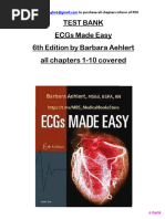 TEST BANK Ecgs Made Easy 6th Edition by Barbara Aehlert