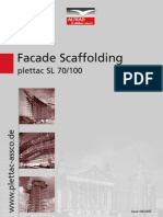 Facade Scaffolding: Plettac SL 70/100