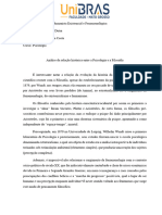 Análise da relação histórica entre a Psicologia e a Filosofia