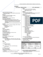 Satellite L645 Detailed Product Specification: Genuine