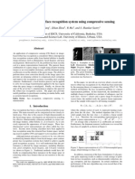 Towards A Robust Face Recognition System Using Compressive Sensing