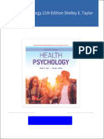 Download full Health Psychology 11th Edition Shelley E. Taylor ebook all chapters