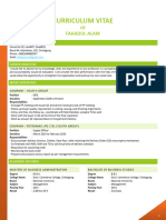 Curriculum Vitae Fahadul Alam new formatb