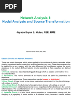 7. Nodal and Source Transformation